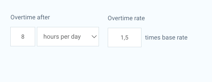 Calcule horas extras com uma calculadora de cartão de ponto