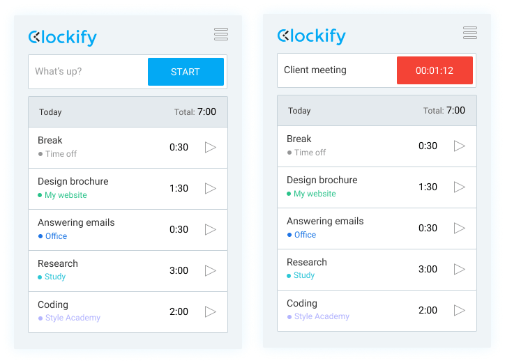 Applis de suivi de productivité - lancez le minuteur