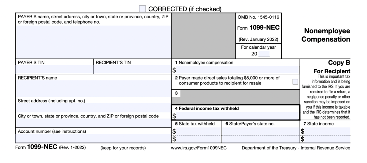 Form 1099-NEC