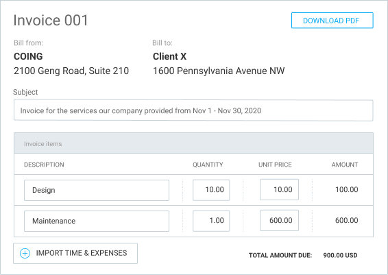 Recursos extras: Faturamento