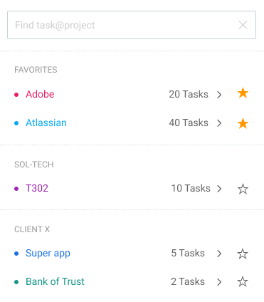 Set up projects for Software Development time tracking