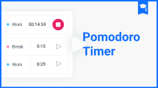 rastreamento de tempo pomodoro