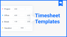 modelos de rastreamento de tempo