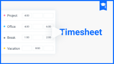 rastreamento de tempo em planilha de horas