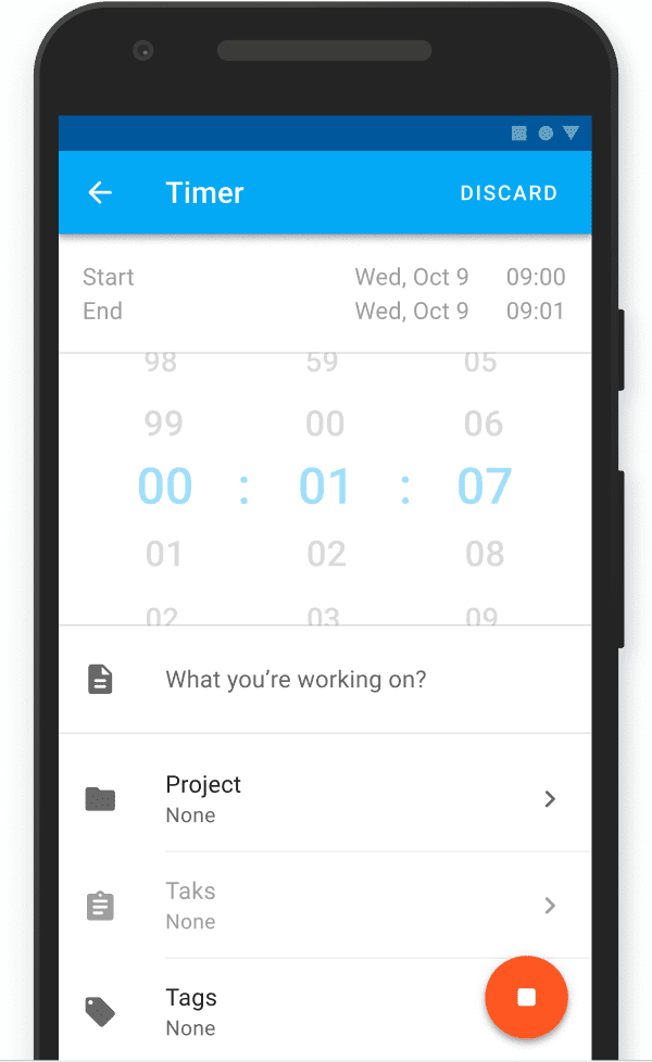 Clockify Timer